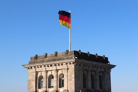 Flag german flag capital