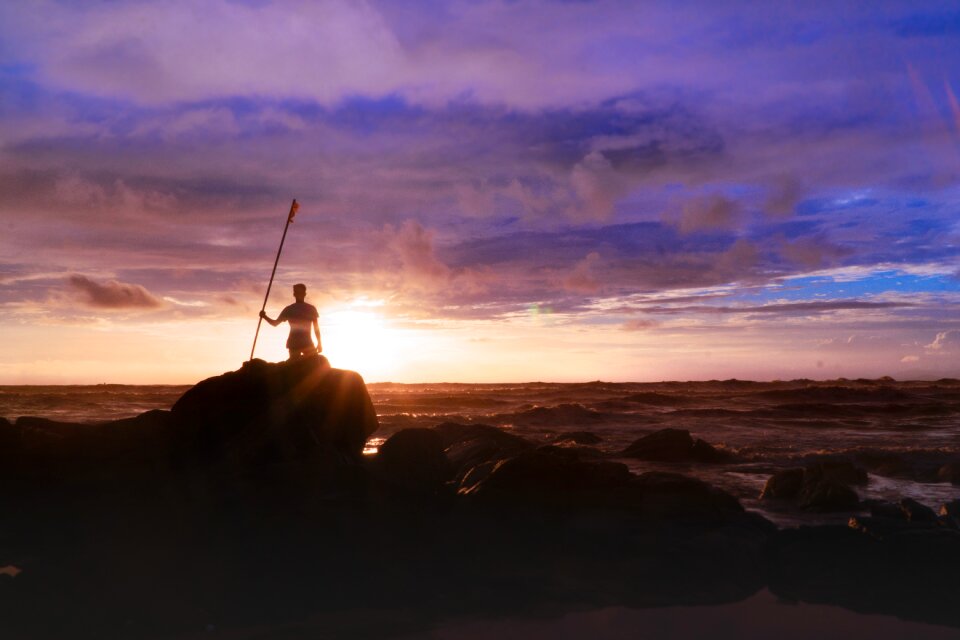 Sunset golden hour travel