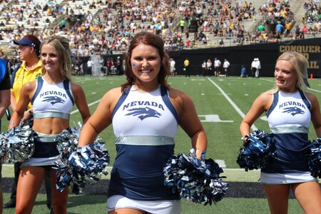 Pom poms young females