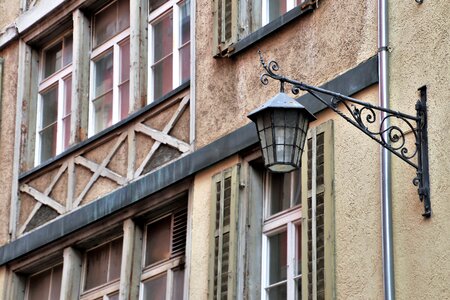 Side the prospect of the old town