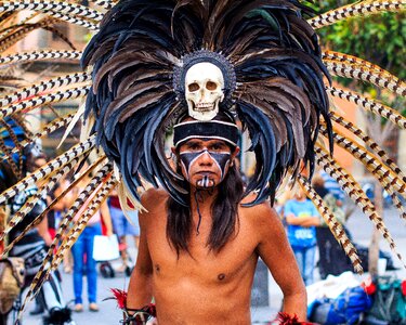 Traditional culture warriors photo