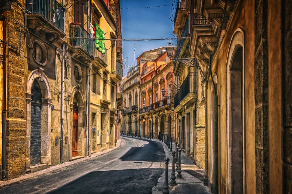 Romantic italy sicily