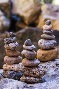 Stones spiritual balance photo
