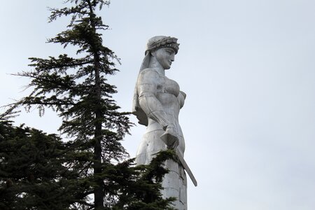 Sculpture mother of georgia tbilisi photo