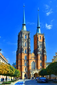 Architecture wrocław road