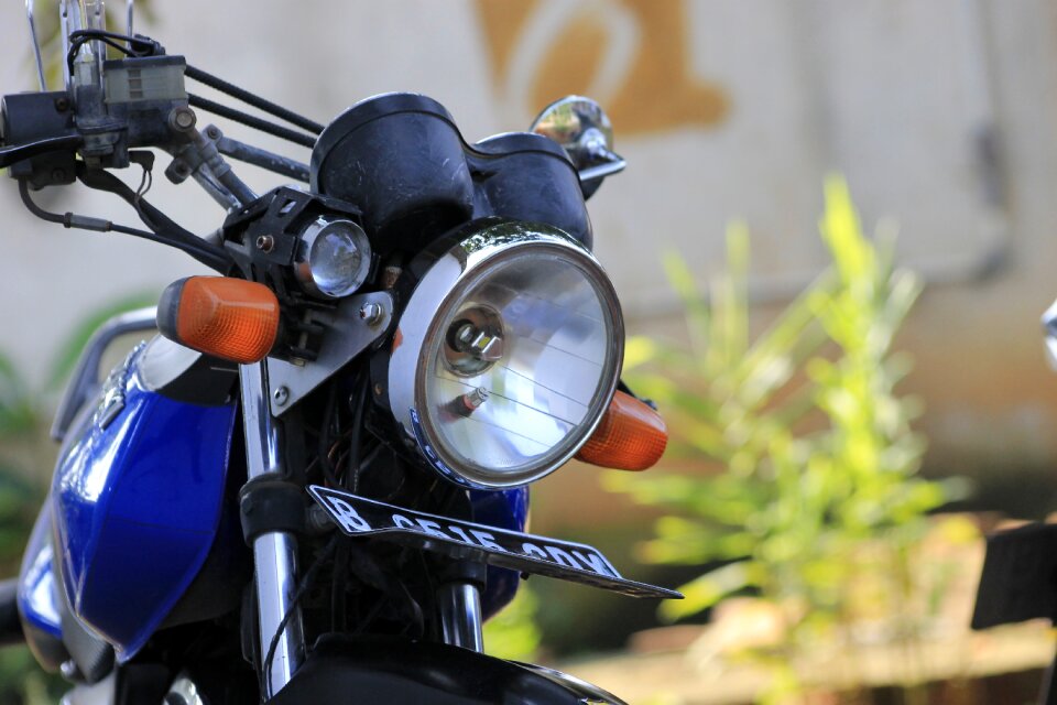 Motorbike motorcycle vehicle