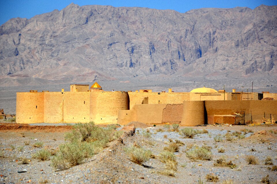 Desert landscape iran