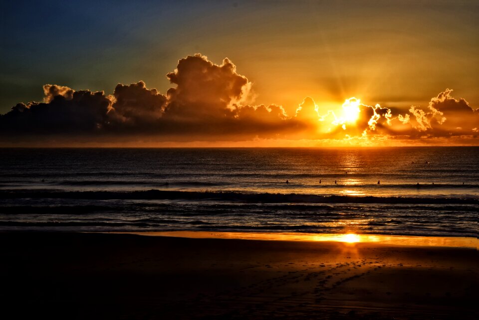Water ocean sun