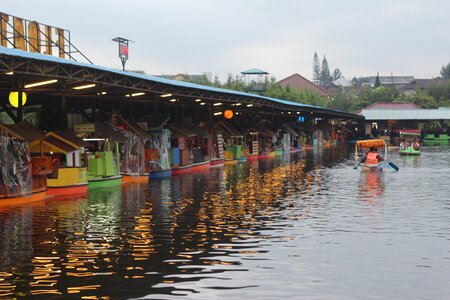 Floating lake market photo