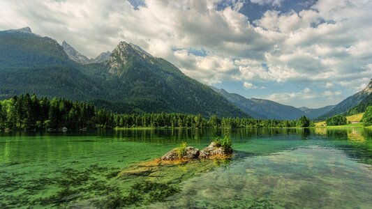 Ramsau alpine clouds