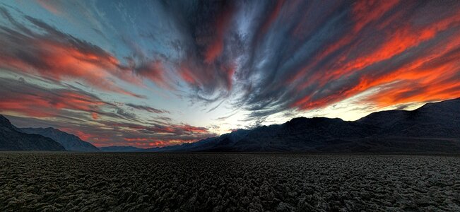 Panorama california landscape