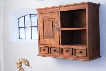 Decor wood cabinet photo