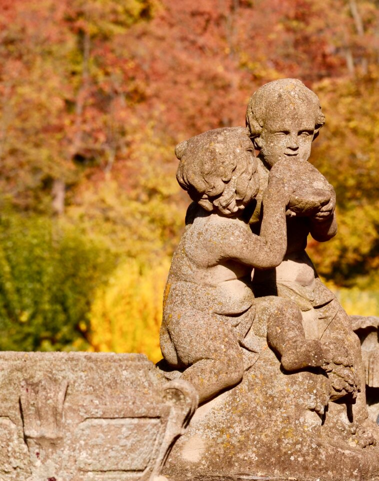 Sculpture garden figure