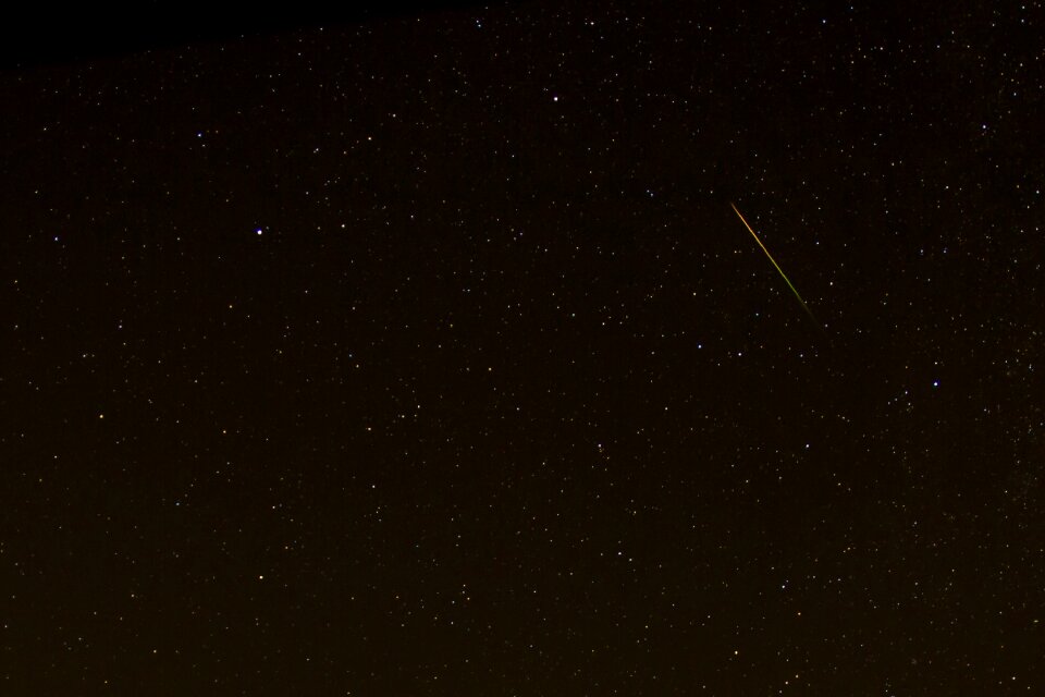 Night night sky long exposure
