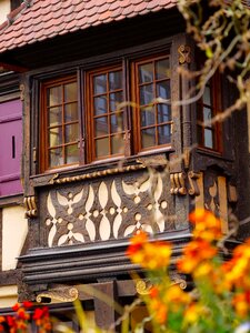 Old houses village alsatian house