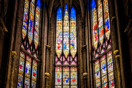 Church window stained glass window light photo