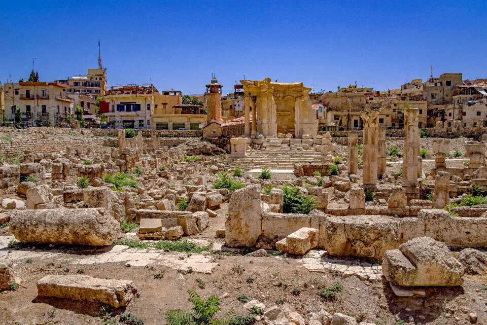 Antique antiquity ruin