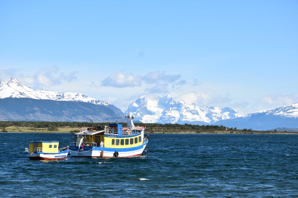 Magellan road mountains water