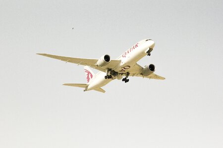 White sky aviation sky