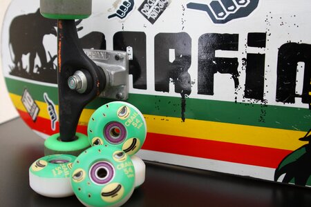 Sport wheels skateboard