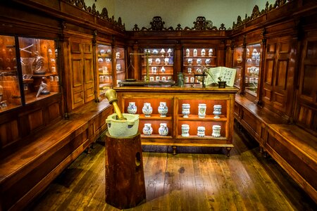 Vintage antique medicine