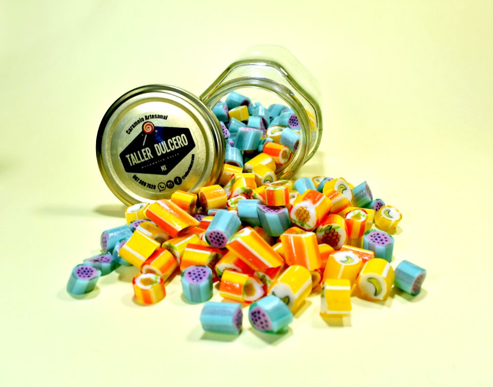 Delicious colorful calories