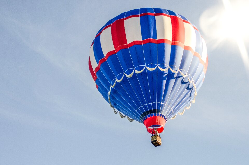 Sky flying colorful