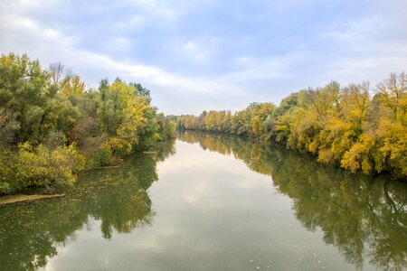 River nature landscape photo