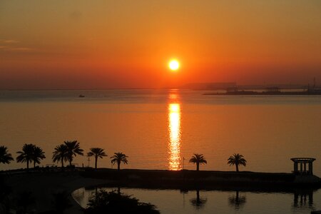 Doha sunrise nature photo