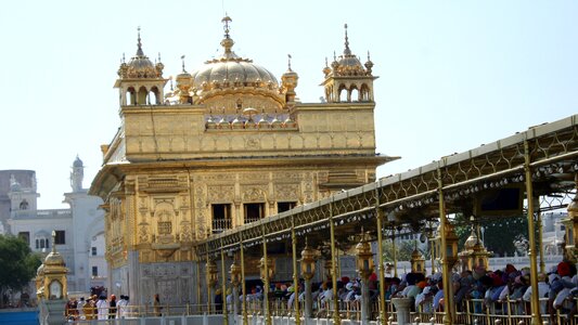 Old outdoors golden temple photo