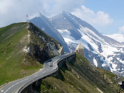 Grossglockner bergstrasse glacier photo