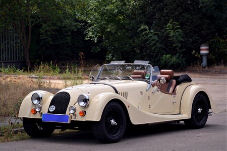 Morgan roadster auto vehicle