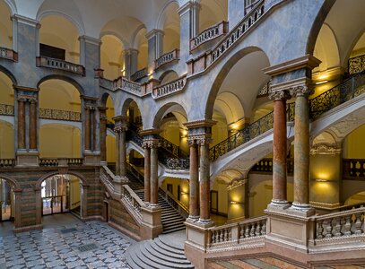 Stairs emergence palace of justice