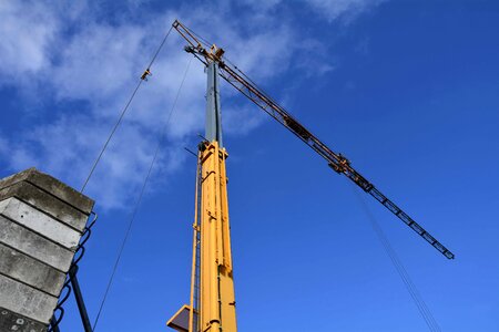 Construction work site shell photo