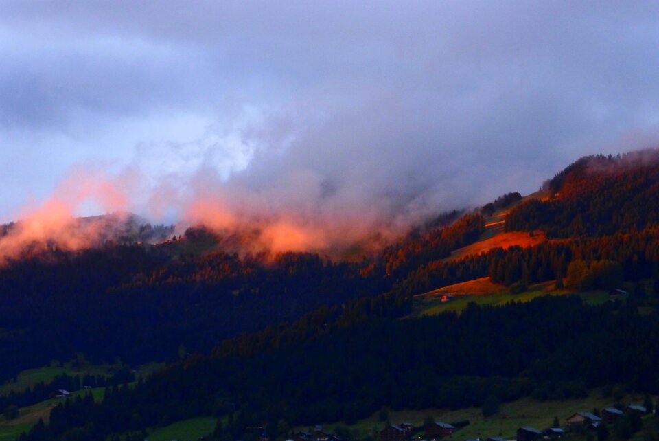 Nature landscape mountain photo