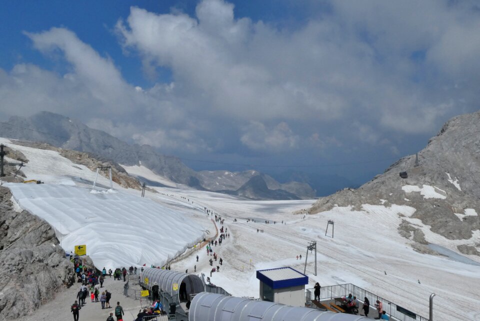 Schladming glacier alpine