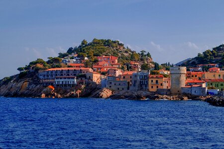 Tuscan archipelago island of giglio italy photo