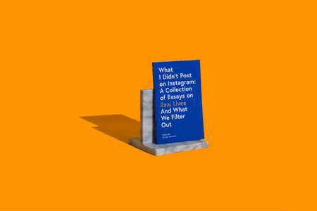 Library orange blue