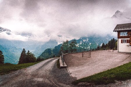 Switzerland idyllic countryside