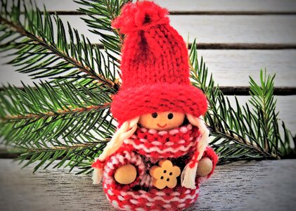 Imp wife baby doll christmas tree pendant photo