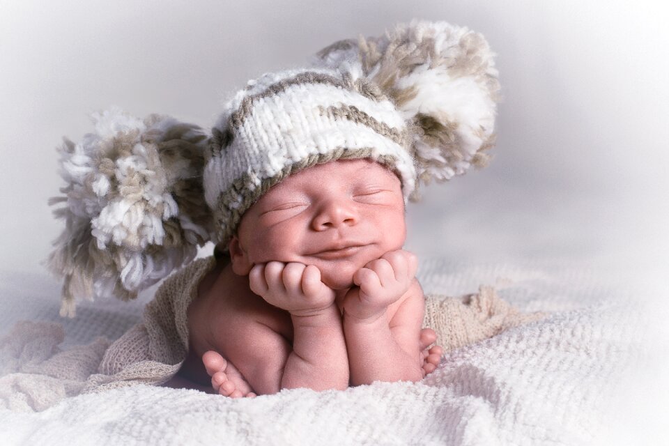 Baby human new born