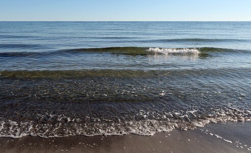 Sea quiet wave photo