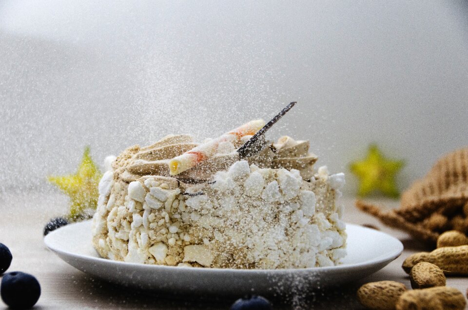 Delicious dessert dish