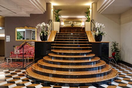 Architecture stone floor noble