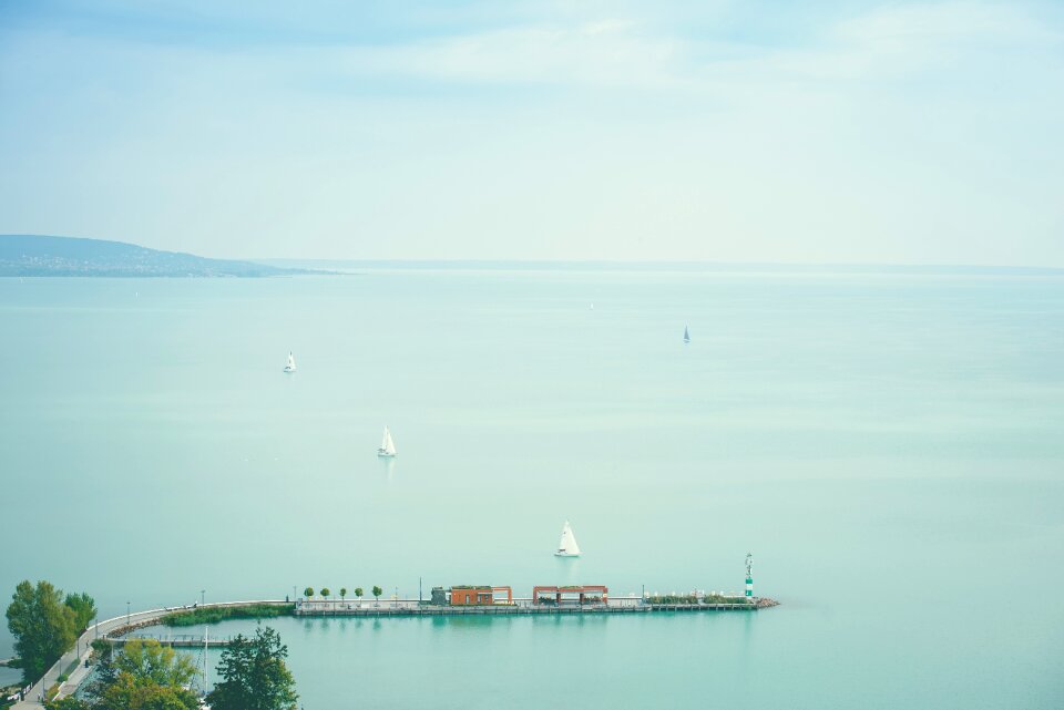 Ships sailboats water