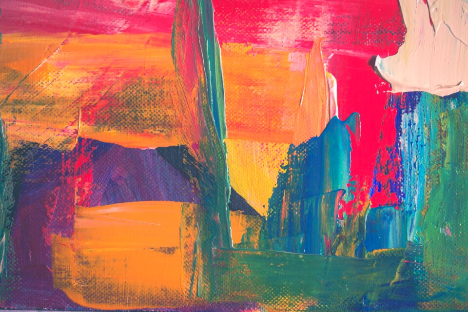 Painting abstract visuals