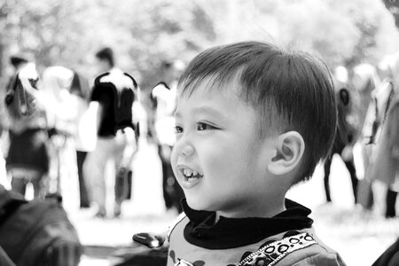 Smile boy child photo