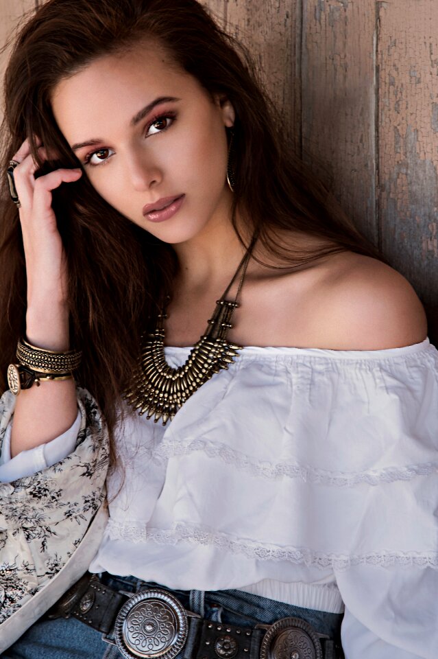 Elegant attractive girl