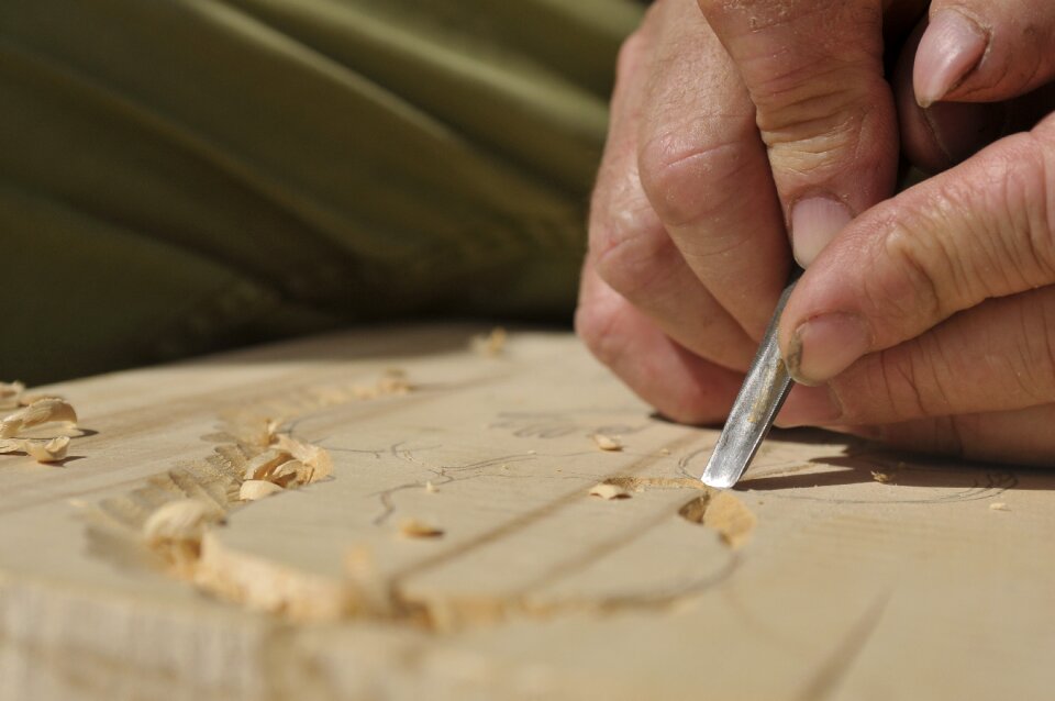 Wood the art of chisel