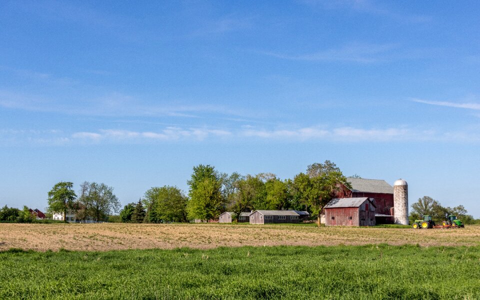 Farming country farmland